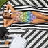 LGBTQ Rainbow Pride Aloha One-Piece Swimsuit